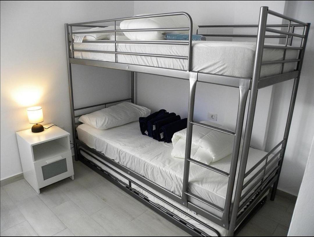 Ben'Sholidayflat Ideal For Families Groups And Couples Terrace Solarium Wi-Fi Netflix Smart Tv El Médano Exterior foto